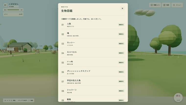 生物図鑑 13種