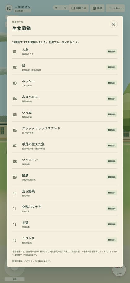 生物図鑑 13種